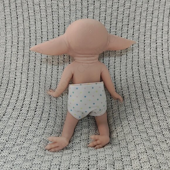 34cm Cute Elf Doll Adorable Platinum Silicone Reborn Baby Girl Doll ​Unpainted - Picture 5 of 13